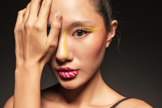 色彩创意美妆图片素材免费下载