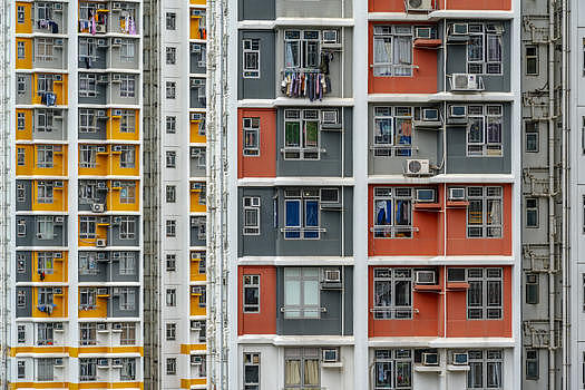 香港特色居民楼图片素材免费下载