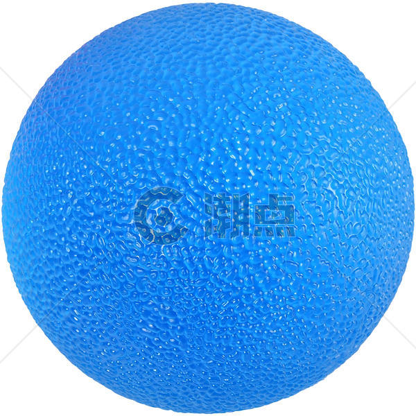 蓝色瑜伽球 图片素材免费下载