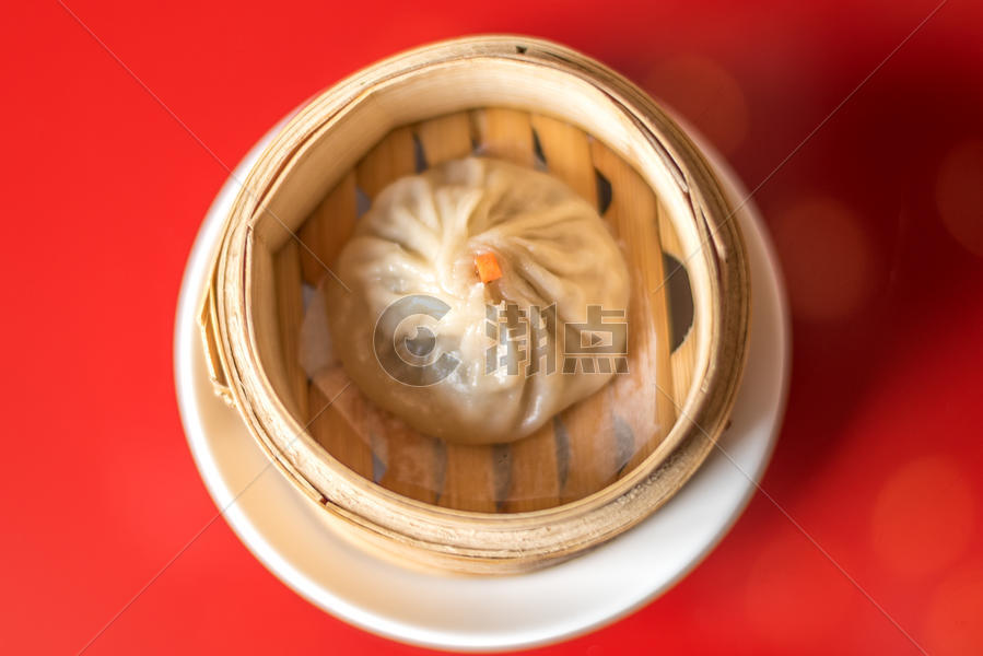中式小笼包美食图片素材免费下载
