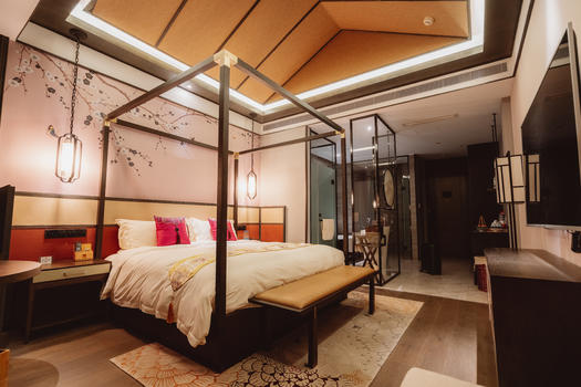 中式风格酒店装饰图片素材免费下载