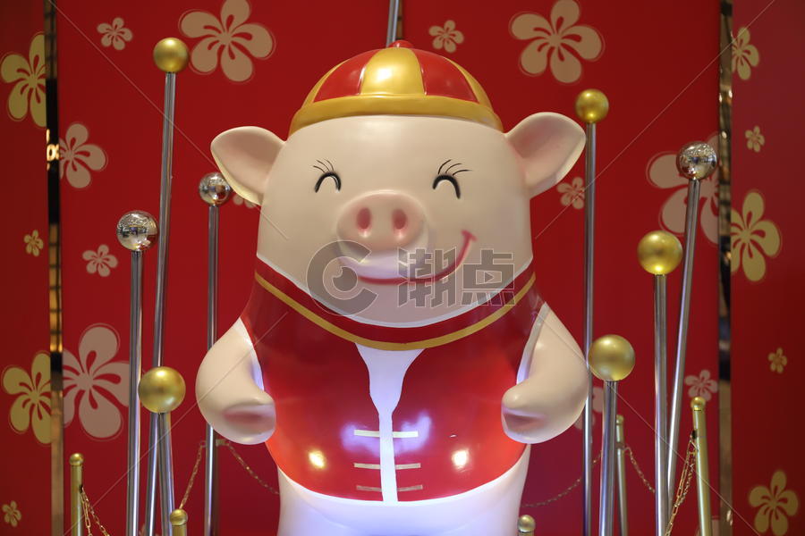 猪年新春装饰图片素材免费下载