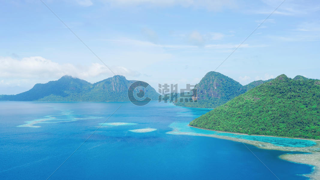 马来西亚沙巴度假海岛图片素材免费下载