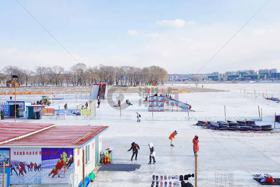 黑龙江冬季冰上项目图片素材免费下载