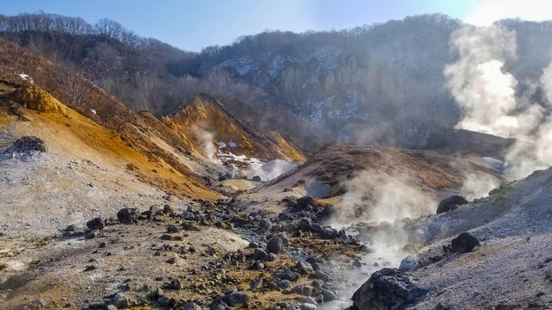 日本地狱谷图片素材免费下载