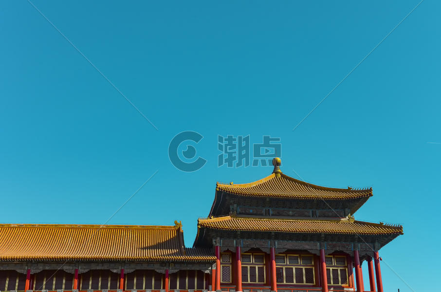北京极简城楼图片素材免费下载