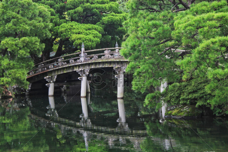 京都御所庭院图片素材免费下载