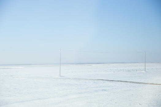 冬季内蒙古呼伦贝尔平原图片素材免费下载