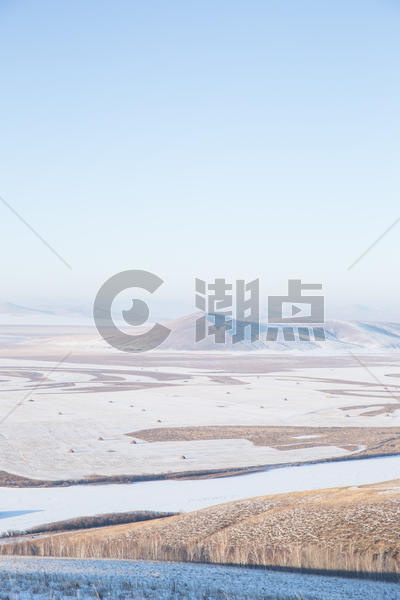 冬季内蒙古额尔古纳河图片素材免费下载