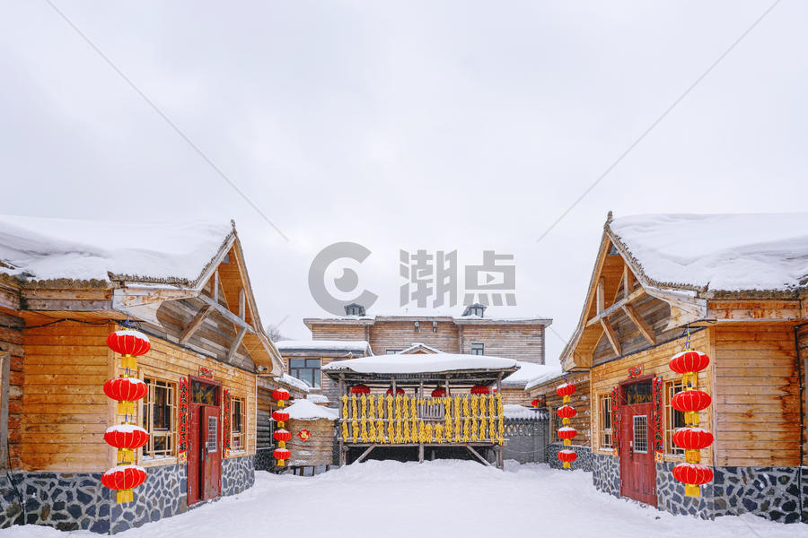 中国雪乡图片素材免费下载
