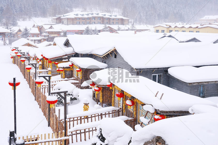 中国雪乡图片素材免费下载