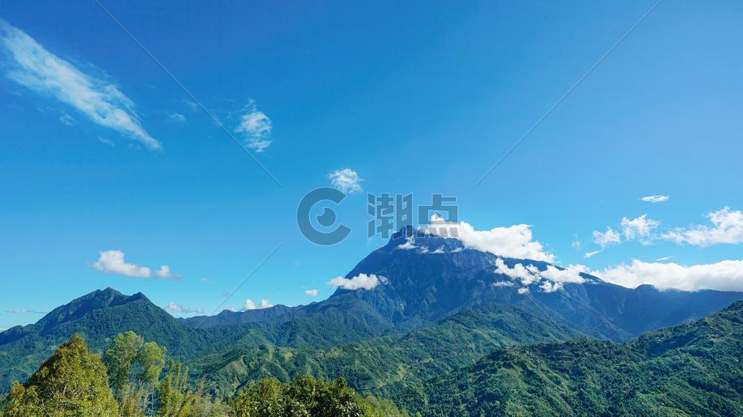 京那巴鲁神山国家公园图片素材免费下载