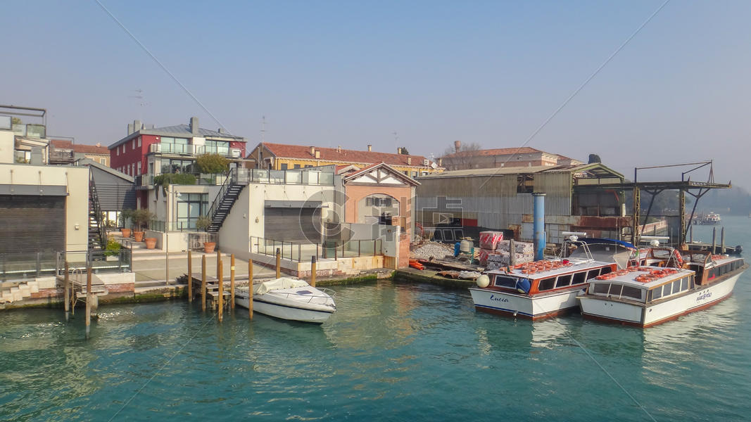 威尼斯大码头图片素材免费下载