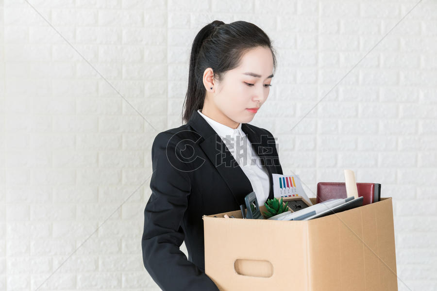 女性商务职员离职摄影图6720*4480图片素材免费下载-编号934546-潮点视频