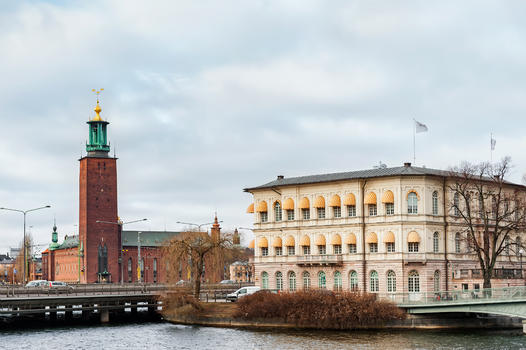 瑞典斯德哥尔摩市政厅图片素材免费下载
