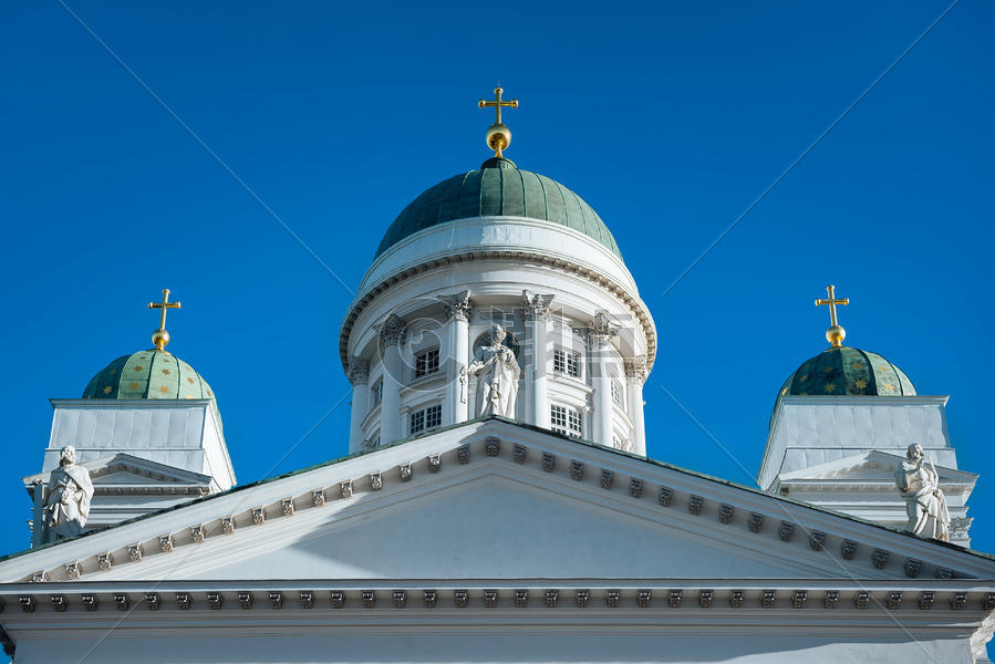 芬兰赫尔辛基教堂图片素材免费下载