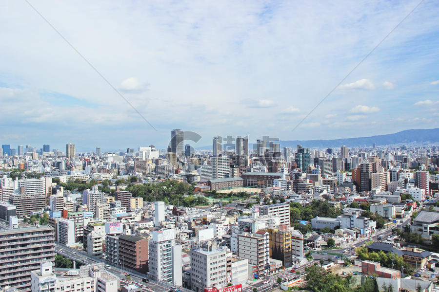 日本大阪城图片素材免费下载