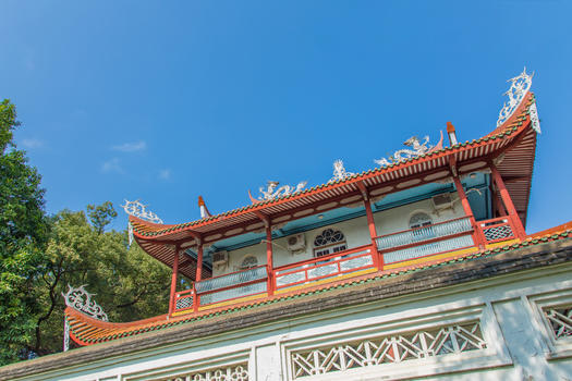 福州西禅寺建筑图片素材免费下载
