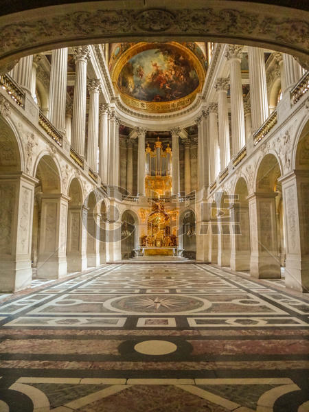 法国凡尔赛宫内景图片素材免费下载
