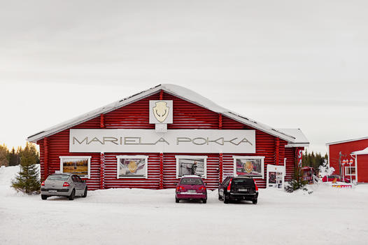 芬兰洛瓦涅米圣诞老人村图片素材免费下载