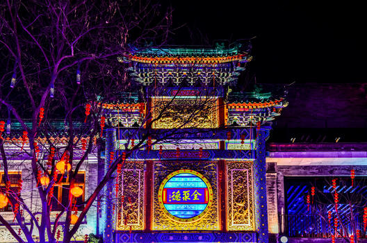 北京全聚德门楼的建筑图片素材免费下载