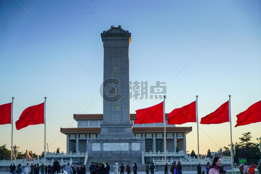 北京天安门广场人民英雄纪念碑图片素材免费下载