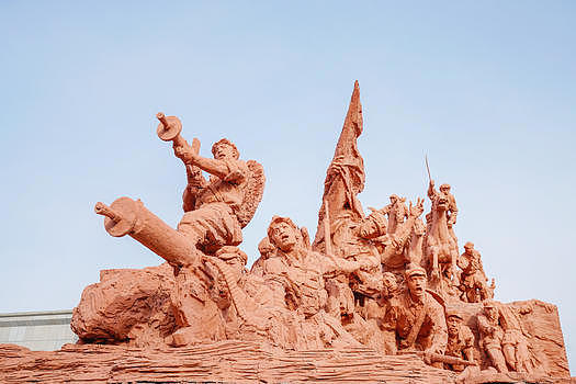 红军长征雕塑群图片素材免费下载