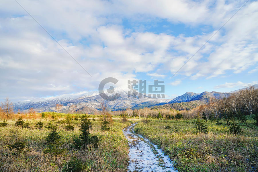 北海道知床半岛自然风光图片素材免费下载
