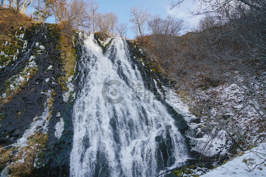 北海道知床瀑布图片素材免费下载