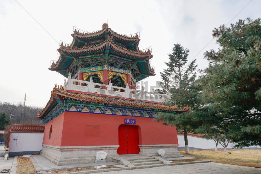 鞍山玉佛苑钟楼摄影图7952*5304图片素材免费下载-编号936782-潮点视频