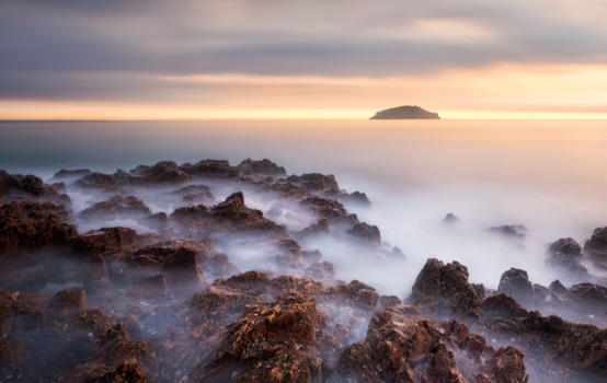 海岛礁石海岸风光图片素材免费下载