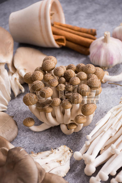 菌类食材蟹味菇图片素材免费下载