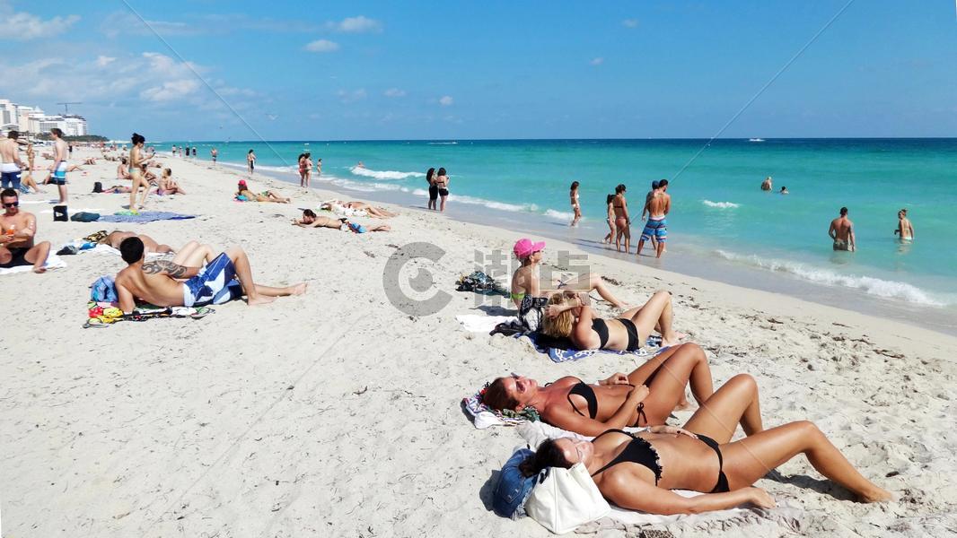 美国迈阿密海滩图片素材免费下载