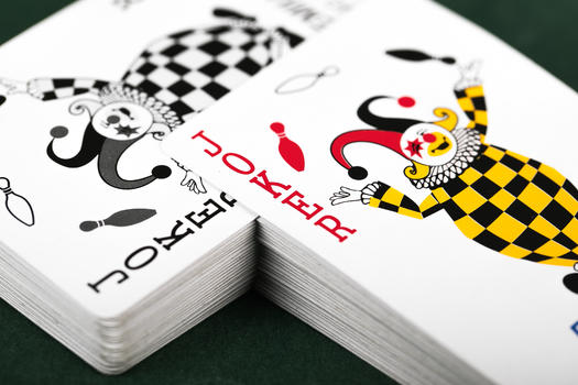 扑克牌大小王图片素材免费下载