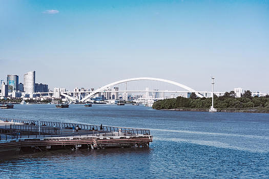 上海卢浦大桥图片素材免费下载