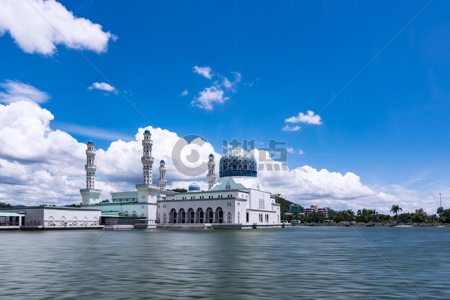 马来西亚水上清真寺图片素材免费下载