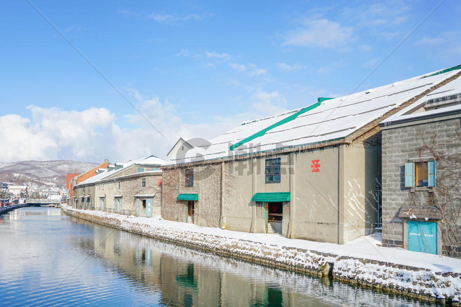 北海道小樽运河图片素材免费下载