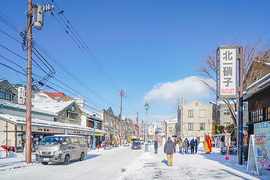 北海道小樽街景图片素材免费下载