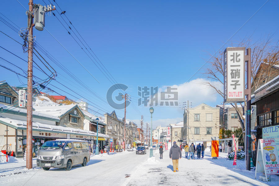 北海道小樽街景图片素材免费下载