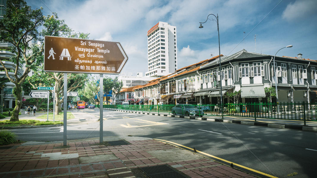 新加坡街景图片素材免费下载