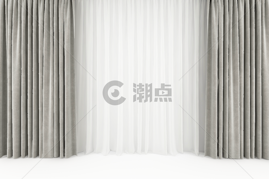 单体窗帘设计图片素材免费下载