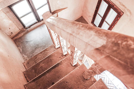 潮汕陈慈黉故居老街的楼梯图片素材免费下载