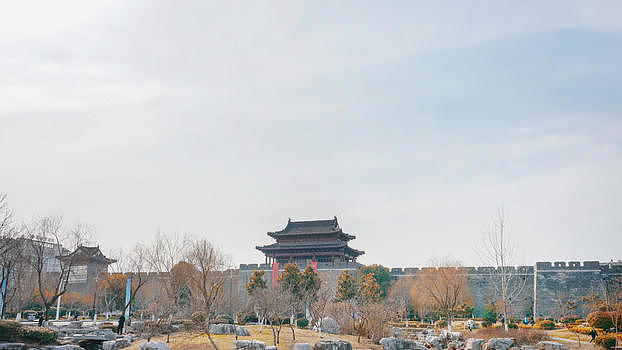 淮安古城墙遗址公园图片素材免费下载
