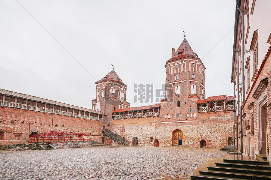 白俄罗斯米尔城堡图片素材免费下载