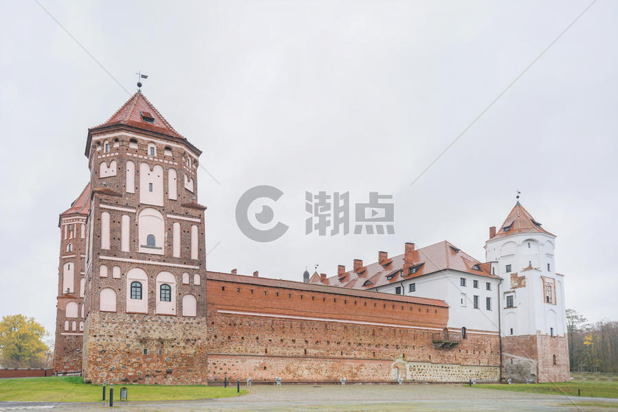 白俄罗斯米尔城堡图片素材免费下载