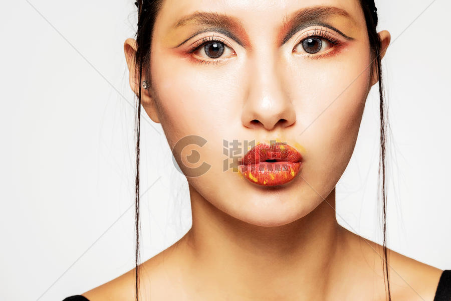 时尚创意妆容妆面图片素材免费下载