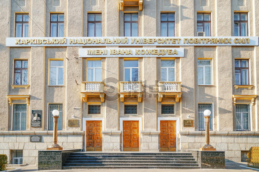 乌克兰东欧传统对称建筑图片素材免费下载