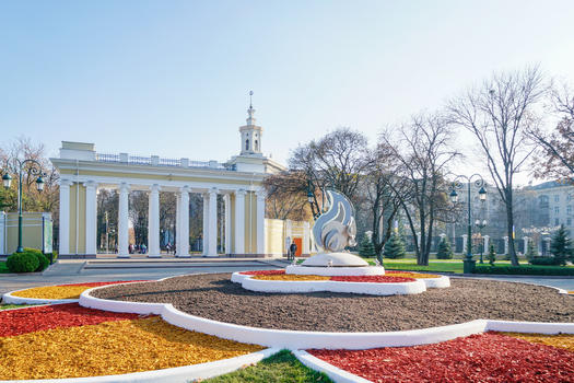 乌克兰哈尔科夫彩色公园图片素材免费下载