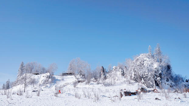 东北雪乡森林图片素材免费下载