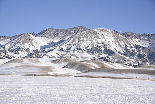 新疆赛里木湖冬季风景图片素材免费下载